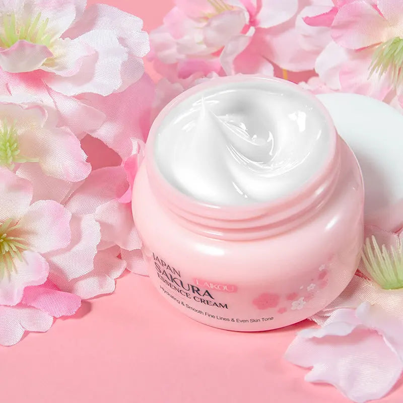 60G Japan Sakura Essence Cream Cherry Blossom Facial Cream Moisturizing Improving Dryness & Roughness Face Skin Care