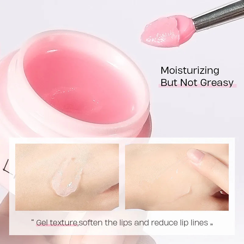 8G  Sakura Lip Sleeping Mask Hydrating Moisture Nutriousing Wrinkle Smoothing Dryness Lip Mask Korean Cosmetics Skin Care